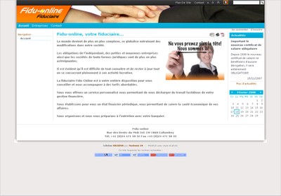 Une image du site Internet de fidu-online