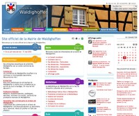 Le site de Waldighoffen préfigure ce que sera un site communal demain. Transparent, pratique, accessible, il donne une image très positive de la commune.