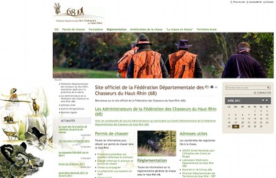 La Fédération départementale des chasseurs du Haut-Rhin a choisi Solgema pour son nouveau site internet.