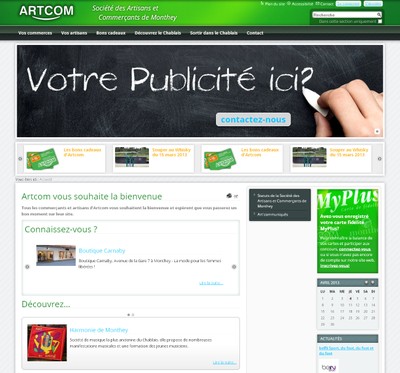 Site artcom-monthey