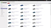 Catalogue des véhicules
